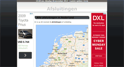 Desktop Screenshot of afsluiting.net